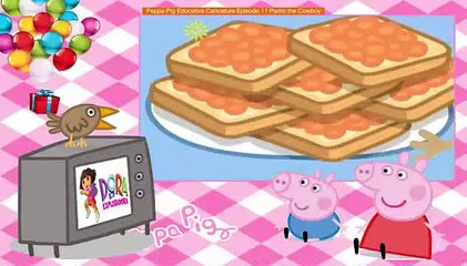 Peppa Pig Educative Caricature Episode 11 Pedro the Cowboy