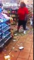 VIDEO: Obese Black Woman Trashes Store After EBT Card / Food Stamps Refused - CALL THE POL