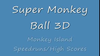 Super Monkey Ball 3D - Monkey Island (World 1) Speedruns/High Scores