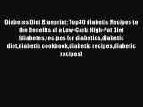 Download Diabetes Diet Blueprint: Top30 diabetic Recipes to the Benefits of a Low-Carb High-Fat