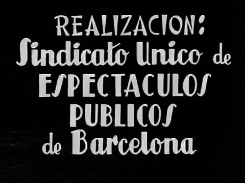 El último minuto (1936) CNT FAI