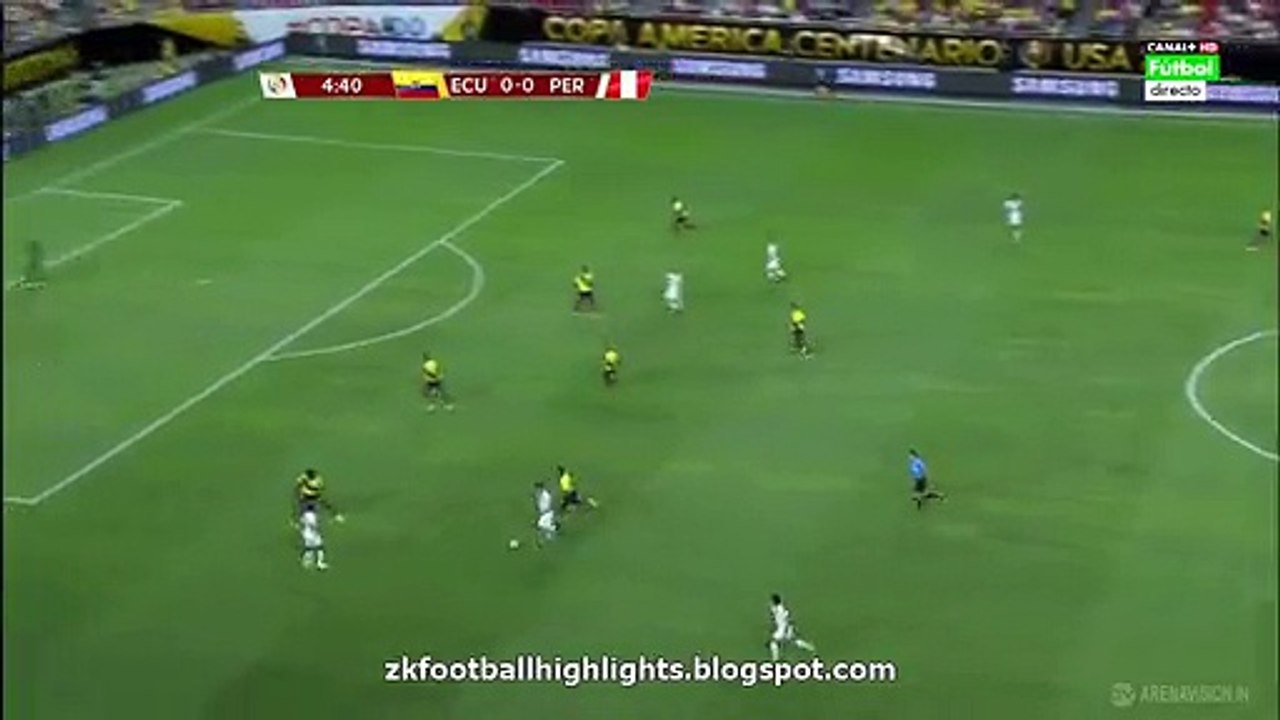Ecuador vs Peru 2-2 All Goals & Highlights HD 08.06.2016