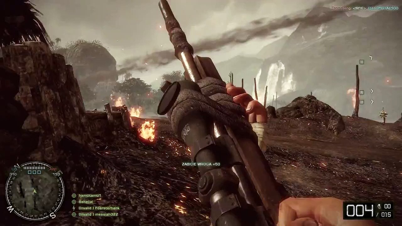 BATTLEFIELD BAD COMPANY 2 M40 SNIPER RIFLE KILLING SPREE