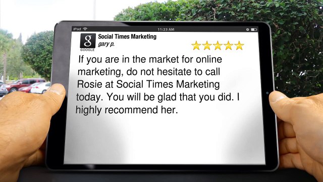 Social Times Marketing Saugus Wonderful Five Star Review by gary p.