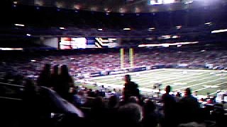 Dallas Cowboys entrance at Rams game 10-19-08