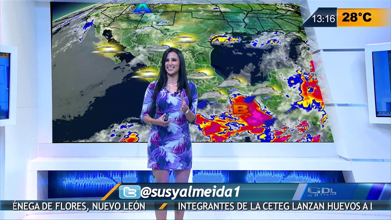 Susana Almeida Pronostico del Tiempo 8 de Junio de 2016 Vesp