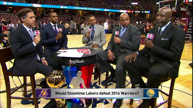 Showtime LA Lakers vs 2016 Golden State Warriors June 8, 2016 2016 NBA Finals