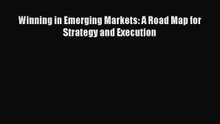 Download Winning in Emerging Markets: A Road Map for Strategy and Execution Ebook Online