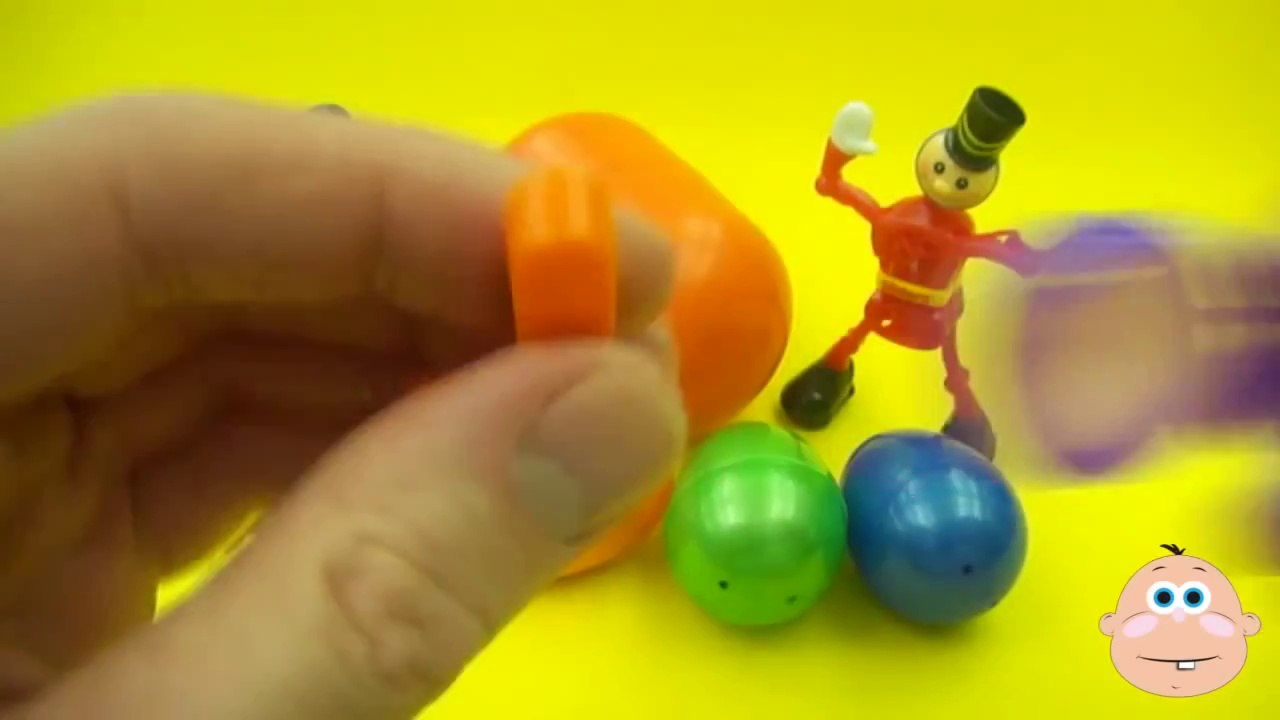 Kinder Surprise Egg Learn-A-Word! Lesson 'A - N'  - Teaching Spelling & Letters Unwrapping Eggs