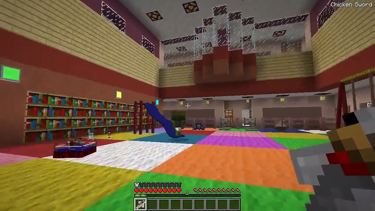 LittleLIzard Minecraft Daycare : LITTLE LIZARD & BABY DUCK GO TO THE CIRCUS!