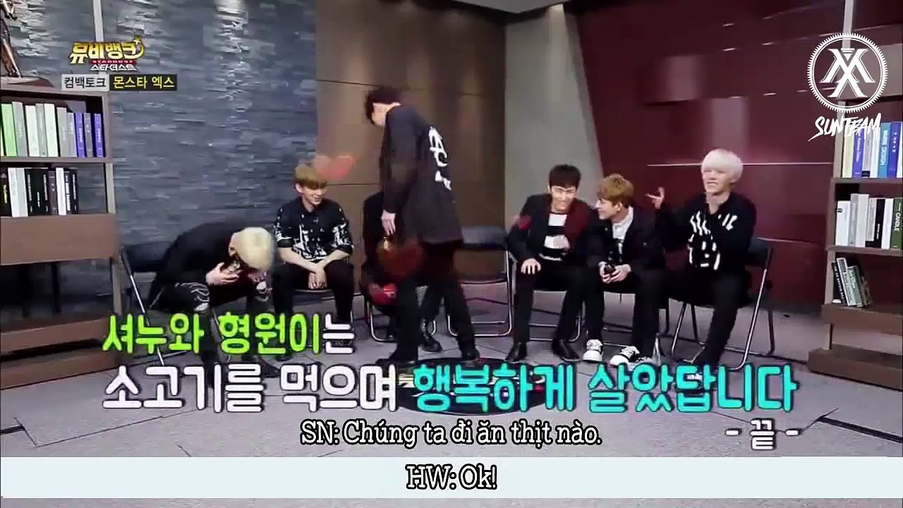 [VNMX][Vietsub] MONSTA X Comeback Talk Cut MV Bank