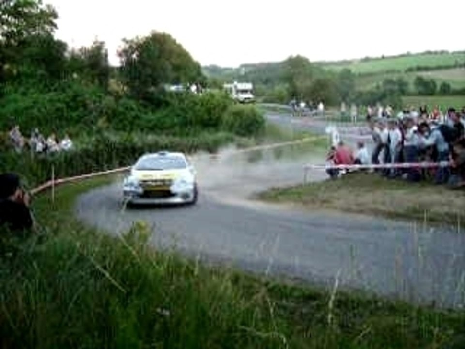 Salanon 307 wrc rallye du rouergue 2007 es3