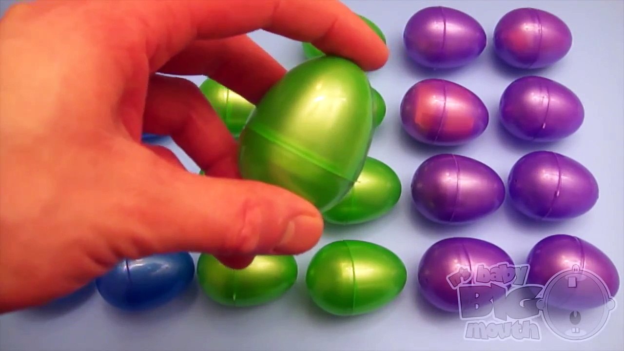 Learn Patterns with Surprise Eggs! Opening Surprise Eggs filled with Toys! Lesson 2