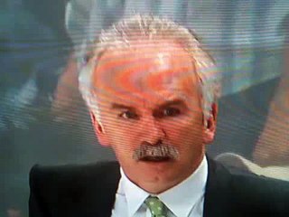 Blackhawks coach joel quenneville after hawks/ducks 3/17/10