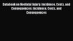 Download Databook on Nonfatal Injury: Incidence Costs and Consequences: Incidence Costs and