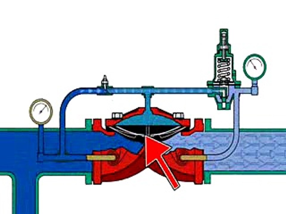 Pressure Regulating Valve Animation