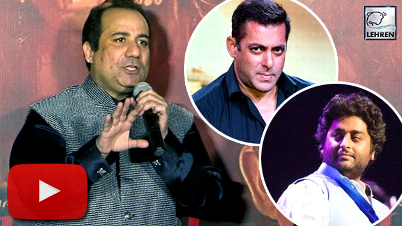 Salman Khan-Arijit Singh CONTROVERSY | Rahat Fateh Ali Khan AVOIDS Speaking