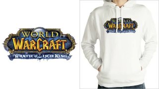Купить толстовку с надписью World of Warcraft Wrath of the Lich King - заказать толстовку