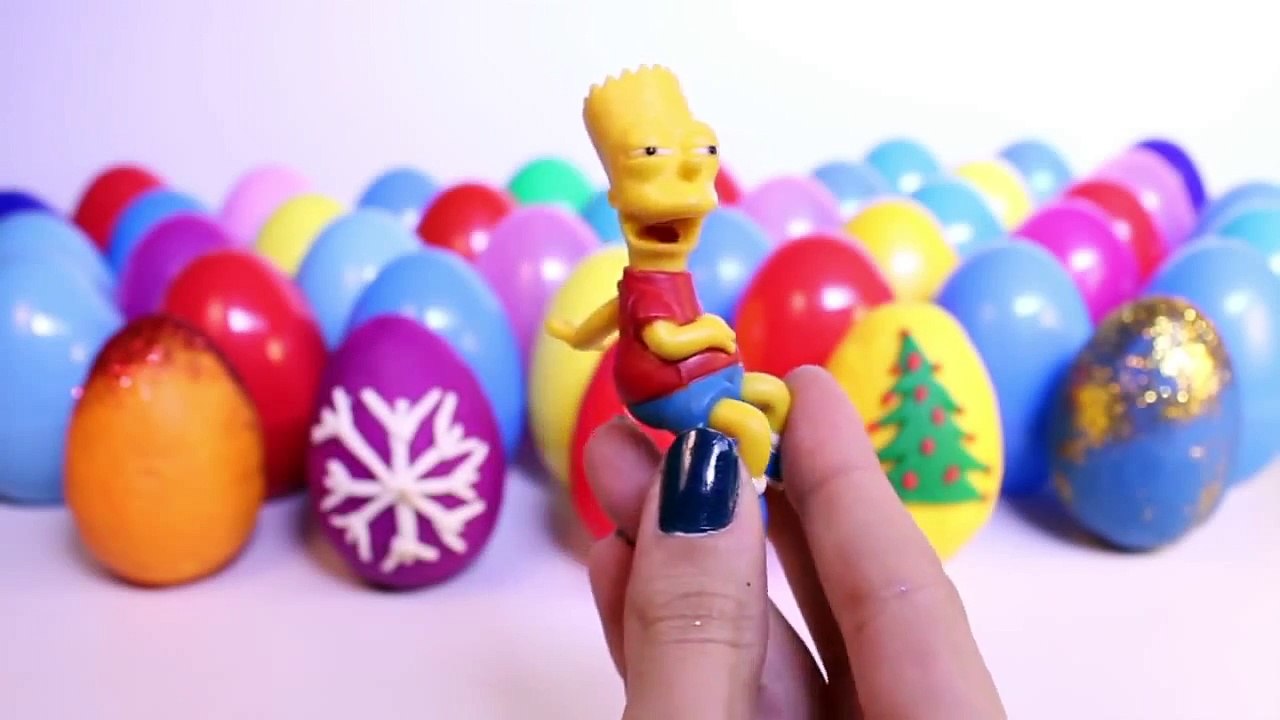 12  Christmas Surprise Eggs Peppa Pig Pocoyo Frozen Marvel Heroes Mickey Mouse Huevos Sorpresa