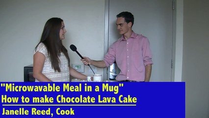 "Microwavable Meals in a Mug"-How to make Chocolate Lava Cake