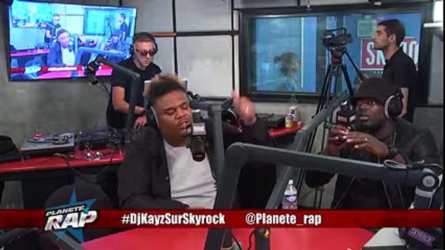 Session Live de Dj Kayz, Keblack & Naza dans Planète Rap !