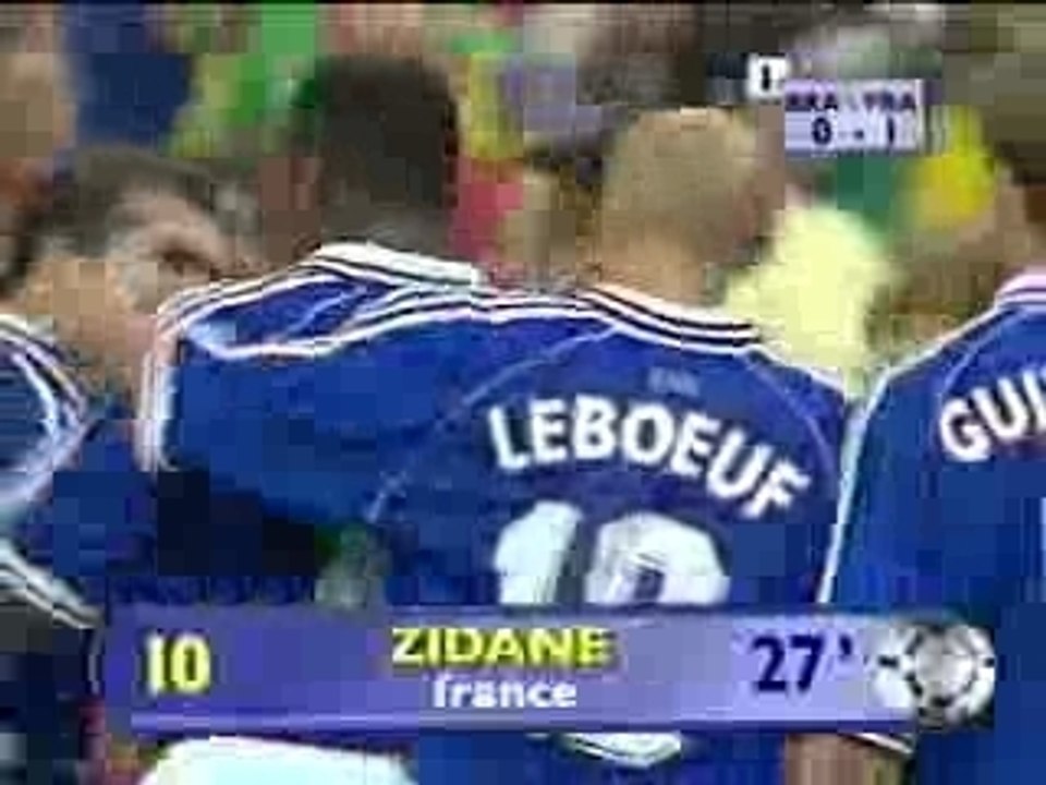 Soccer - zinedine zidane goals