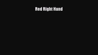 Read Red Right Hand Ebook Free