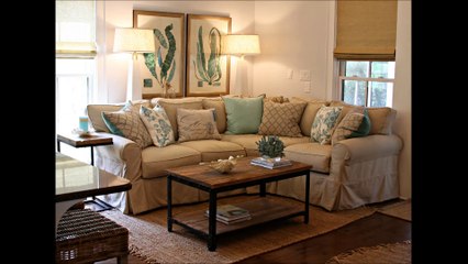 Leather Beige Living Room Furniture