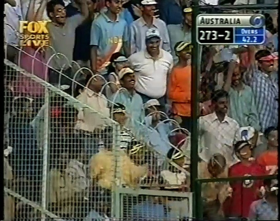 Ricky Ponting stunning 108_ vs India @ Banglaore 2003 - 7 sixes!  HD