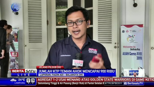 KTP Teman Ahok Terkumpul 900 Ribu, Ahok Pilih Jalur Independen