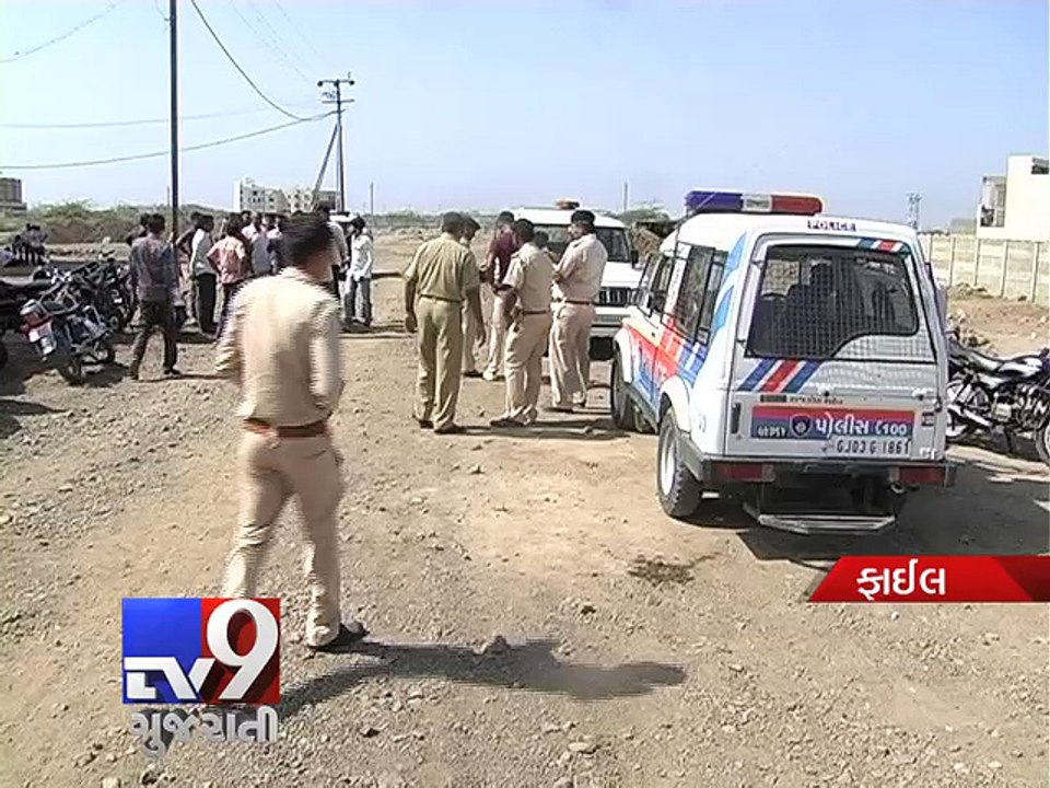 CCTV Captures Suspected Stone Killer, Rajkot - Tv9 Gujarati