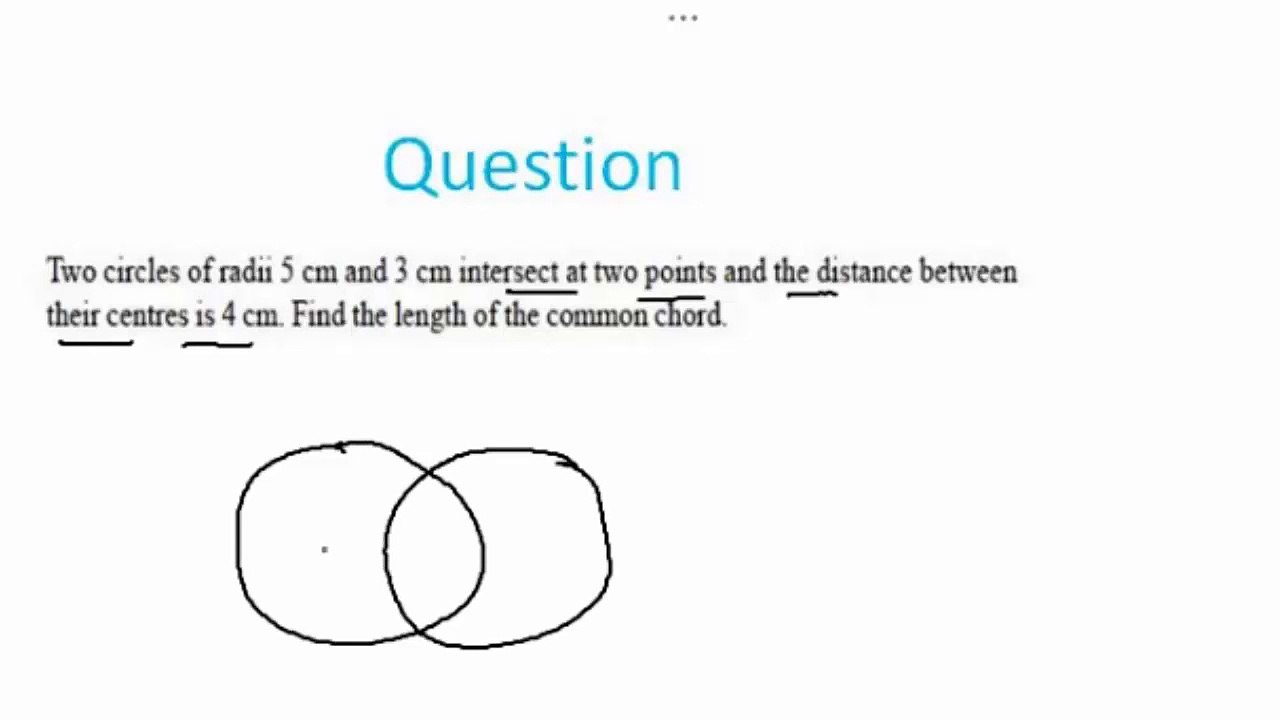 Questions on Circle Part - 1