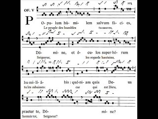 Offertorium Populum humilem, Dominica XIV TpA (14è TO)