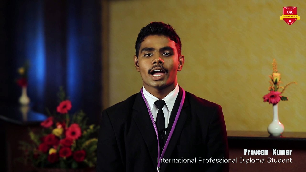 Chennais Amirta Students Reviews- Praveen Kumar