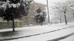 Neve a Roma 11 febbraio 2012 camera car ore 15:30 verso la collatina