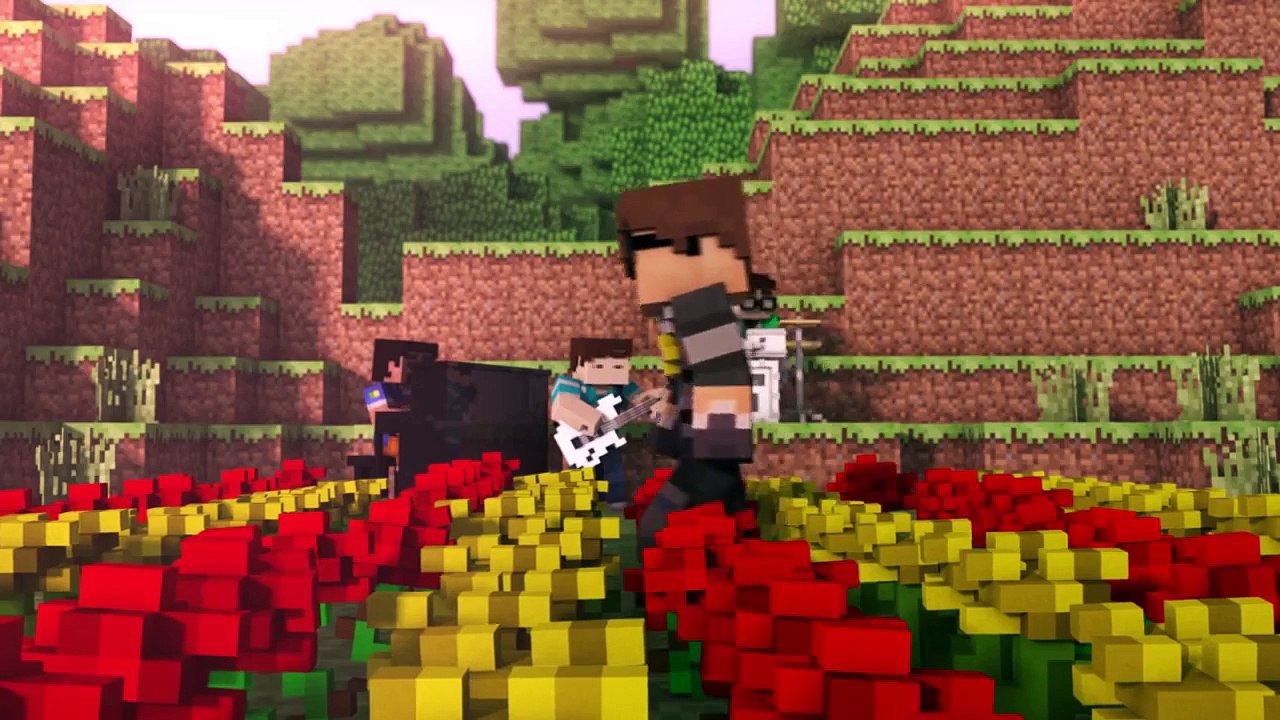New World   A Minecraft Parody of Coldplay's Paradise Music Video