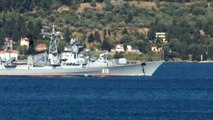 Rus Askeri Gemileri Çanakkale Boğazı'ndan Geçti