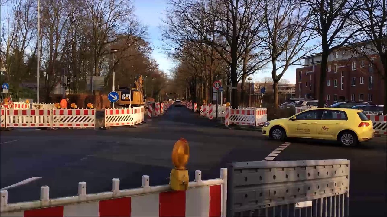 Timelapse Zeitraffer - Pinneberg Baustelle Thesdorfer Weg November 2015 /Full Film/Complete Movie/Ganzer Film