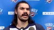 Steven Adams Interview at Practice   Thunder vs Warriors   Game 1 Preview   2016 NBA Playoffs