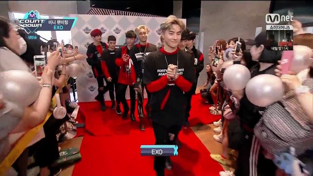160609 M!COUNTDOWN EXO Fan Meet