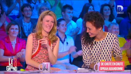 Fou rire sur le plateau du "Grand 8" après des images de Total Wipeout USA - Regardez