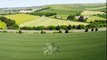 Crop Circles 2016 - Castle Hill, Mere, Wiltshire, UK - 6th June 2016.