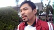 Boxer Manny Pacquiao pays tribute to Muhammad Ali