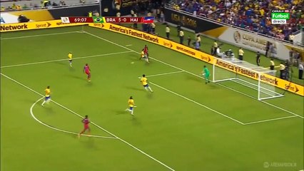 5-1 James Marcelin Goal - Brazil vs Haiti - Copa América 08.06.2016