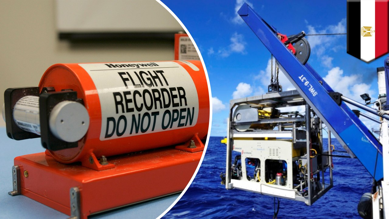 This is how EgyptAir Flight 804’s black boxes will be recovered from the sea
