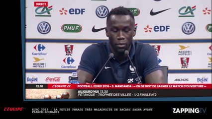 Euro 2016 : La petite phrase très maladroite de Bacary Sagna avant France – Roumanie