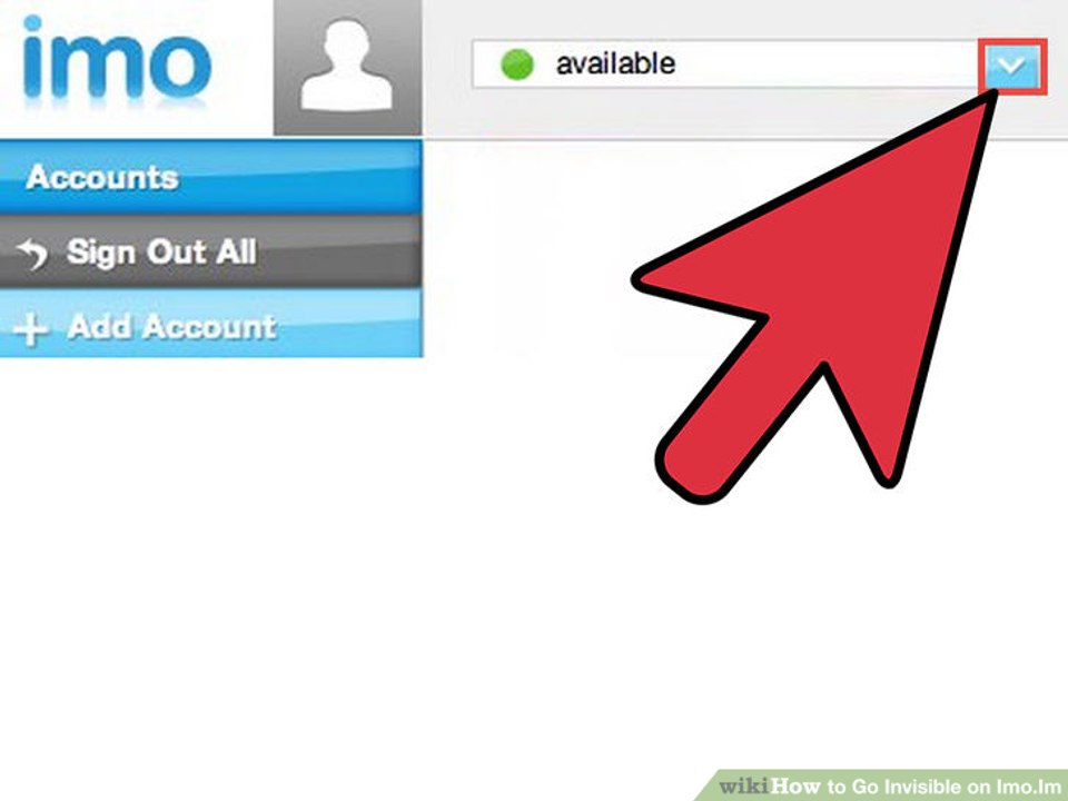 How to change profile image on imo