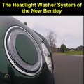 já conhece o novo sistema lava faróis da Bentley?