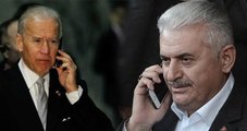 ABD Başkan Yardımcısı Biden'dan Başbakan Yıldırım'a Hem Tebrik Hem Taziye Telefonu