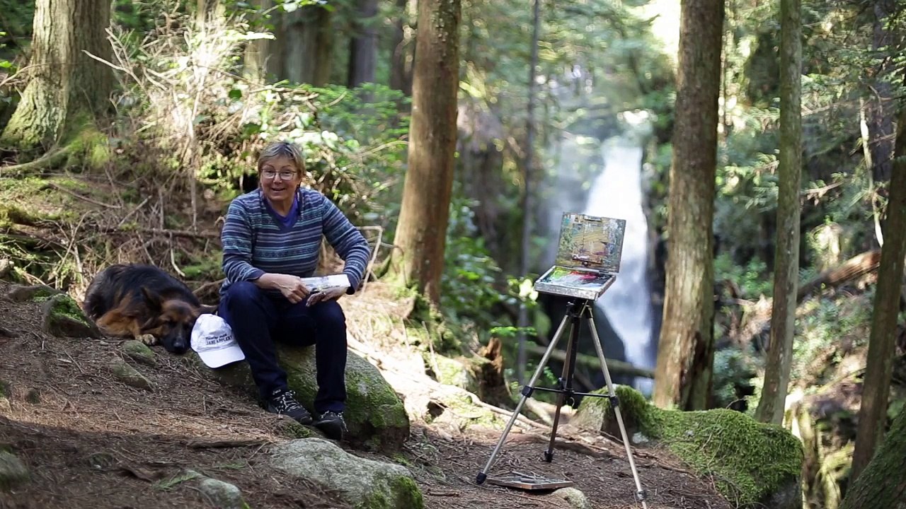 Jane Appleby - Cypress Falls - Plein Air - Explained